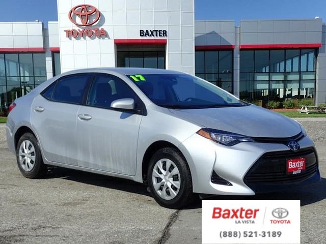 Certified Pre Owned 2017 Toyota Corolla L 4dr Car In La Vista Certified Pre Owned 2017 Toyota Corolla L 4dr Car In La Vista S2045a Baxter